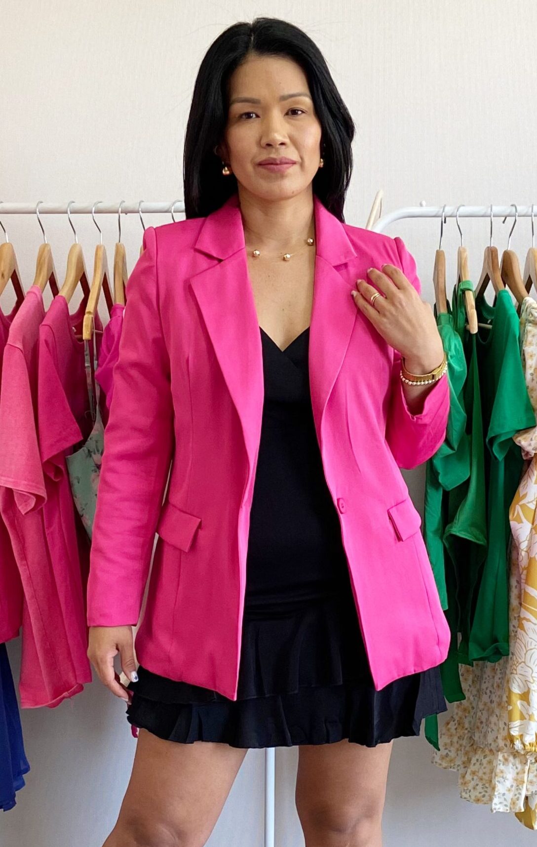 Blazer Fucsia - Mariale Shop